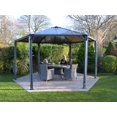 thumbnail image 3 of Palram Hexagon Garden Gazebo, 3 of 9