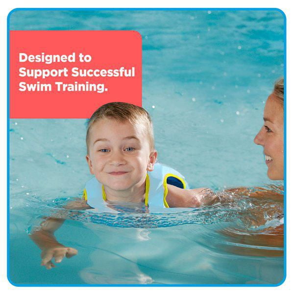 SwimSchool Youth Swim Training Vest with Adjustable Safety Strap, Mermaid  Small/Medium 