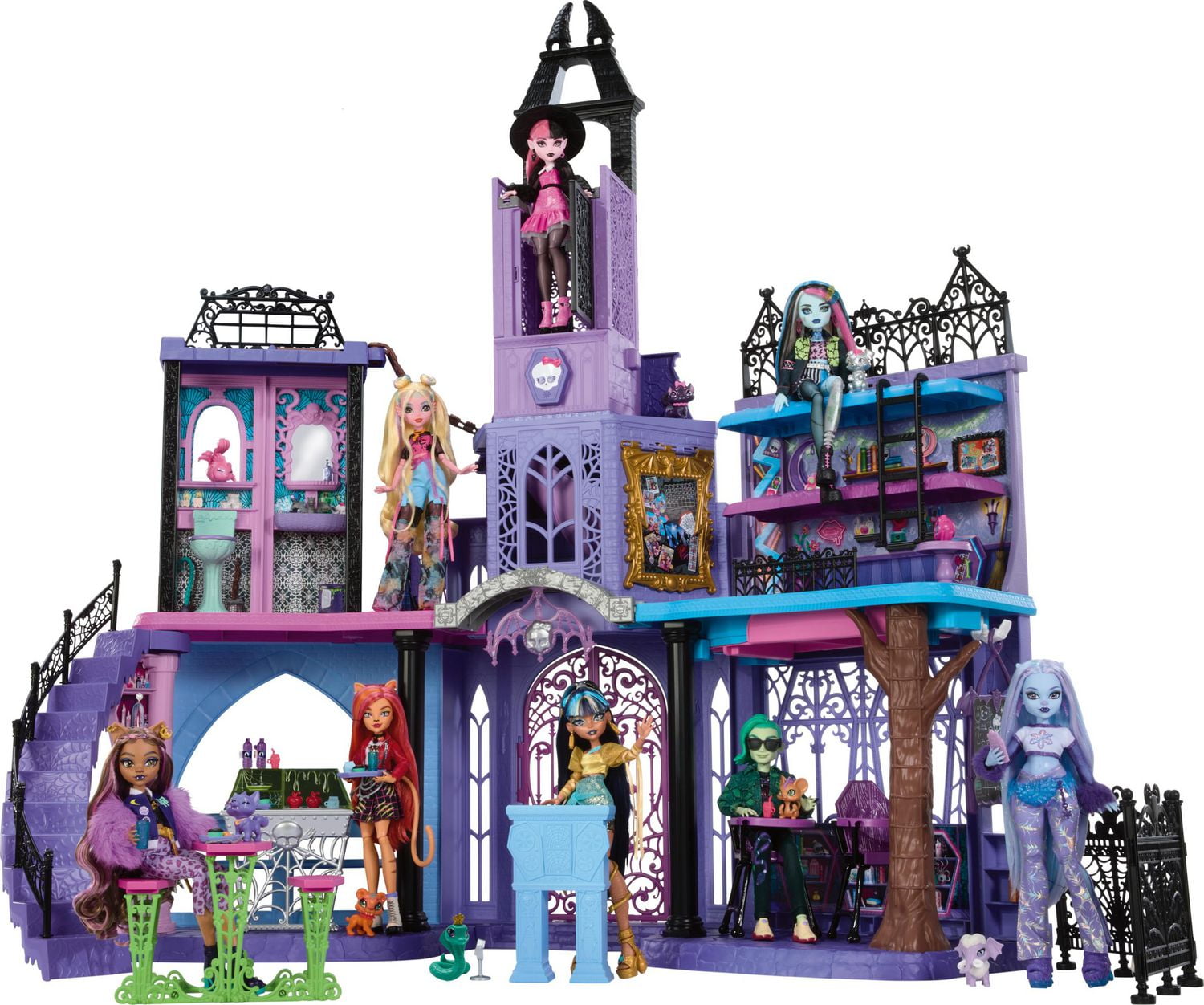 Monster high high school dollhouse on sale