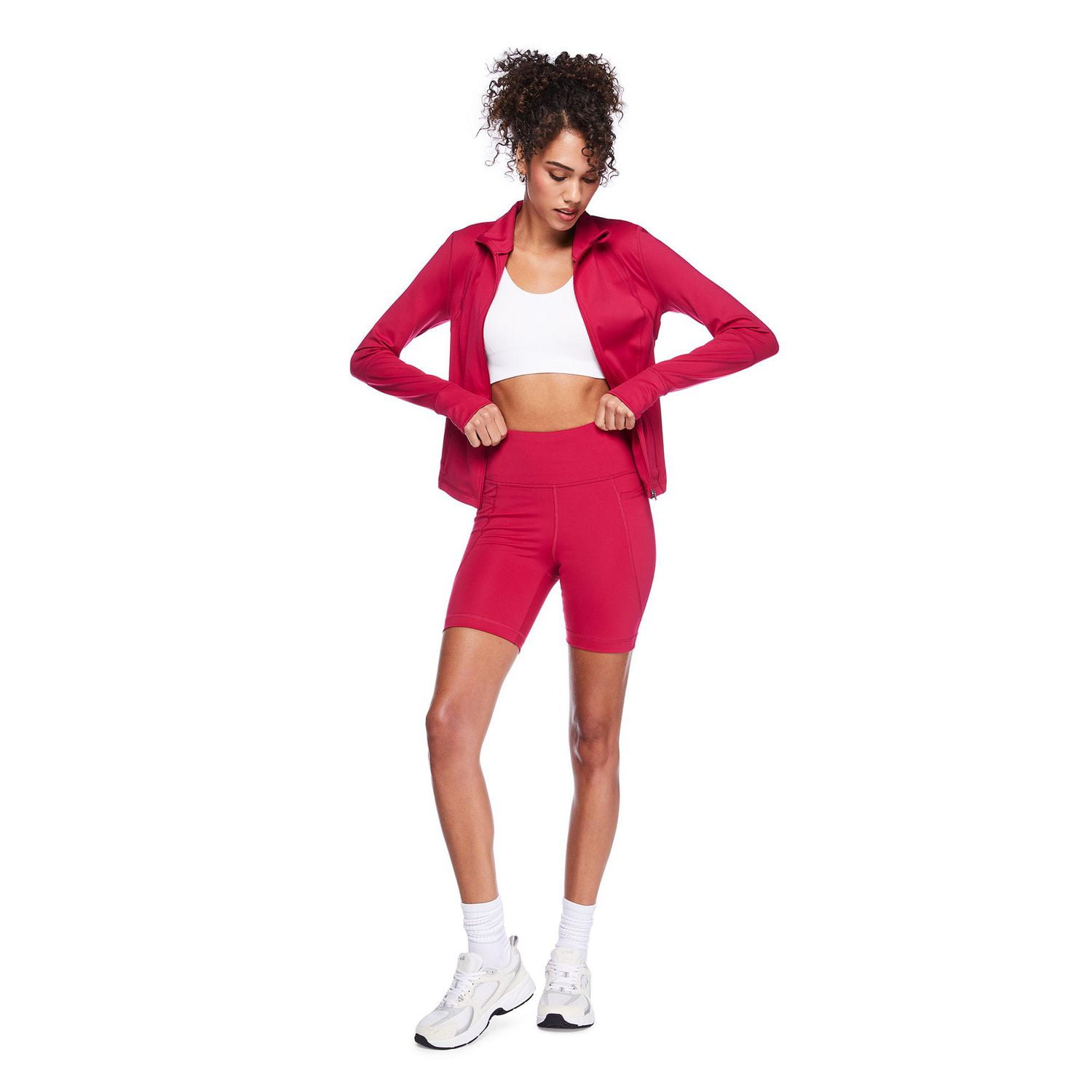 Athletic Works Women's Performance Zip-Up Jacket