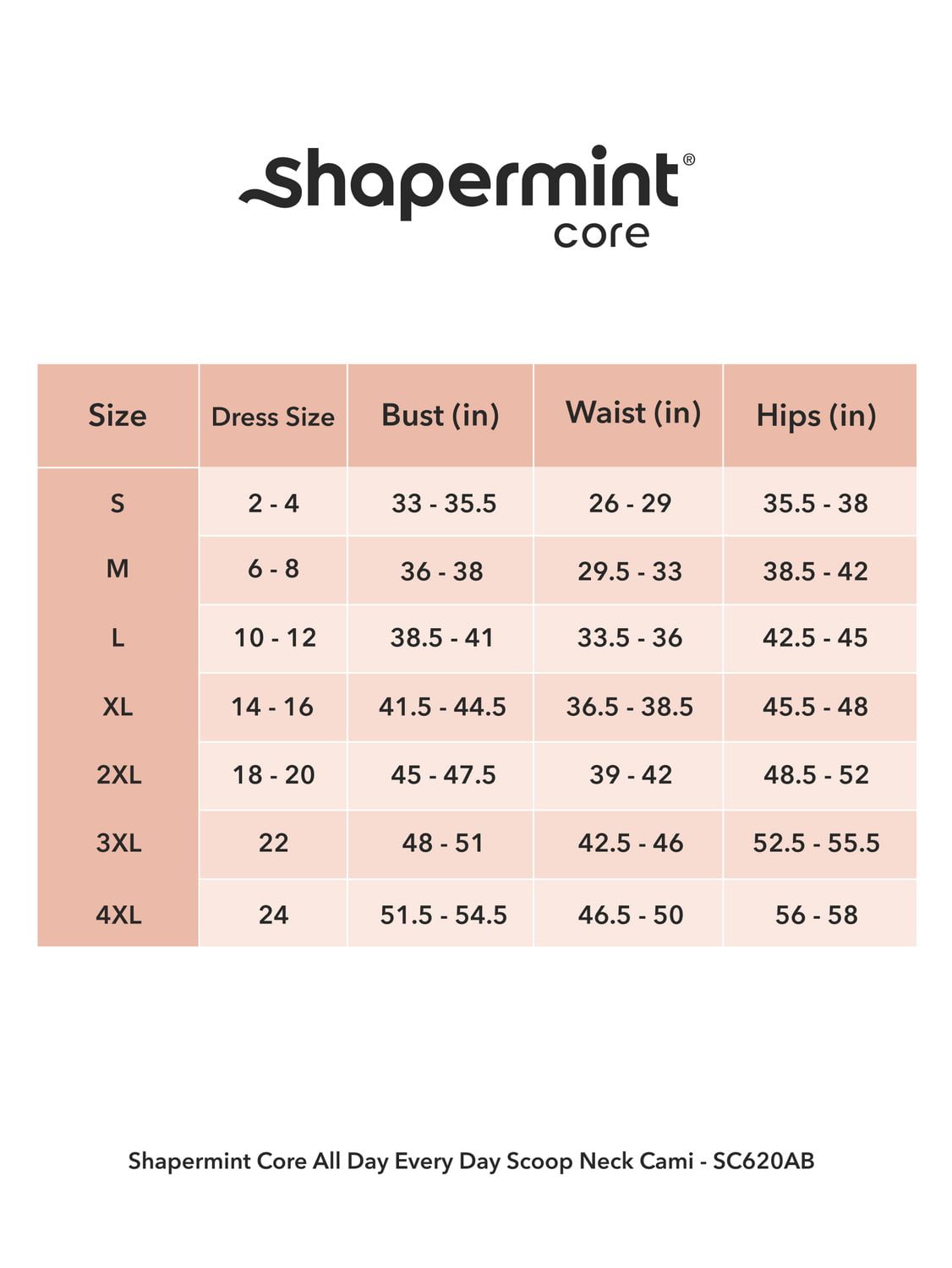 Shapermint Core Shapewear Cami – Comfortable Waist Shaping Tank