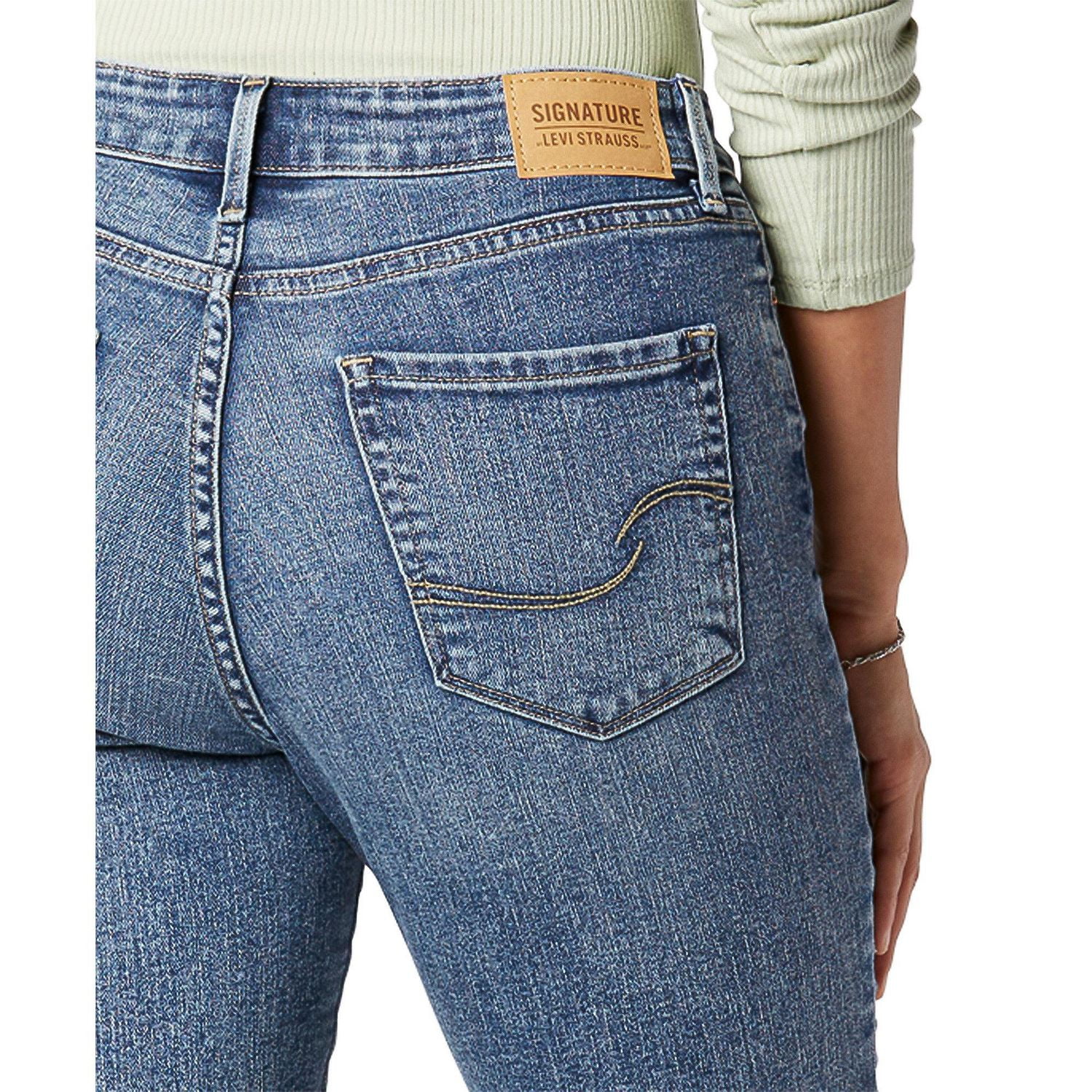 Levi Strauss Signature Women s High Rise Skinny Jeans Available sizes 2 18