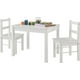 Ensemble pour enfants 3 pièces incluant table et chaises en bois – image 1 sur 1
