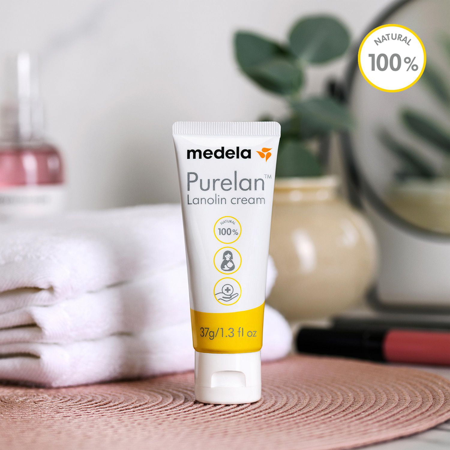 Medela Organic Nipple Cream | Soothing and Nourishing for Breastfeeding  Moms | 100% Natural and Safe | Fast Relief for Sore Nipples – Postpartum