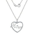 thumbnail image 1 of Sterling Silver Rhodium Plated Pendant on  Sterling Silver chain, 1 of 1