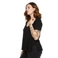 thumbnail image 2 of Paisley Sky Maternity Side Split Nursing Tee, 2 of 6