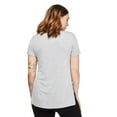 thumbnail image 3 of Paisley Sky Maternity Side Split Nursing Tee, 3 of 6