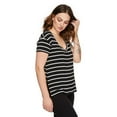 thumbnail image 2 of Paisley Sky Maternity Side Split Nursing Tee, 2 of 6