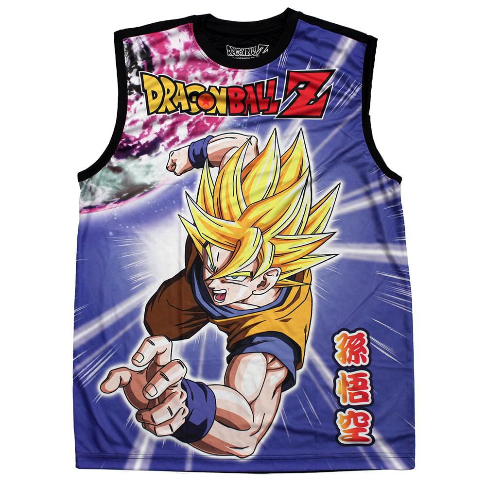 Men's Dragon Ball Z tank top.