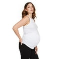 thumbnail image 2 of Paisley Sky Maternity Rib Tank Top, 2 of 6