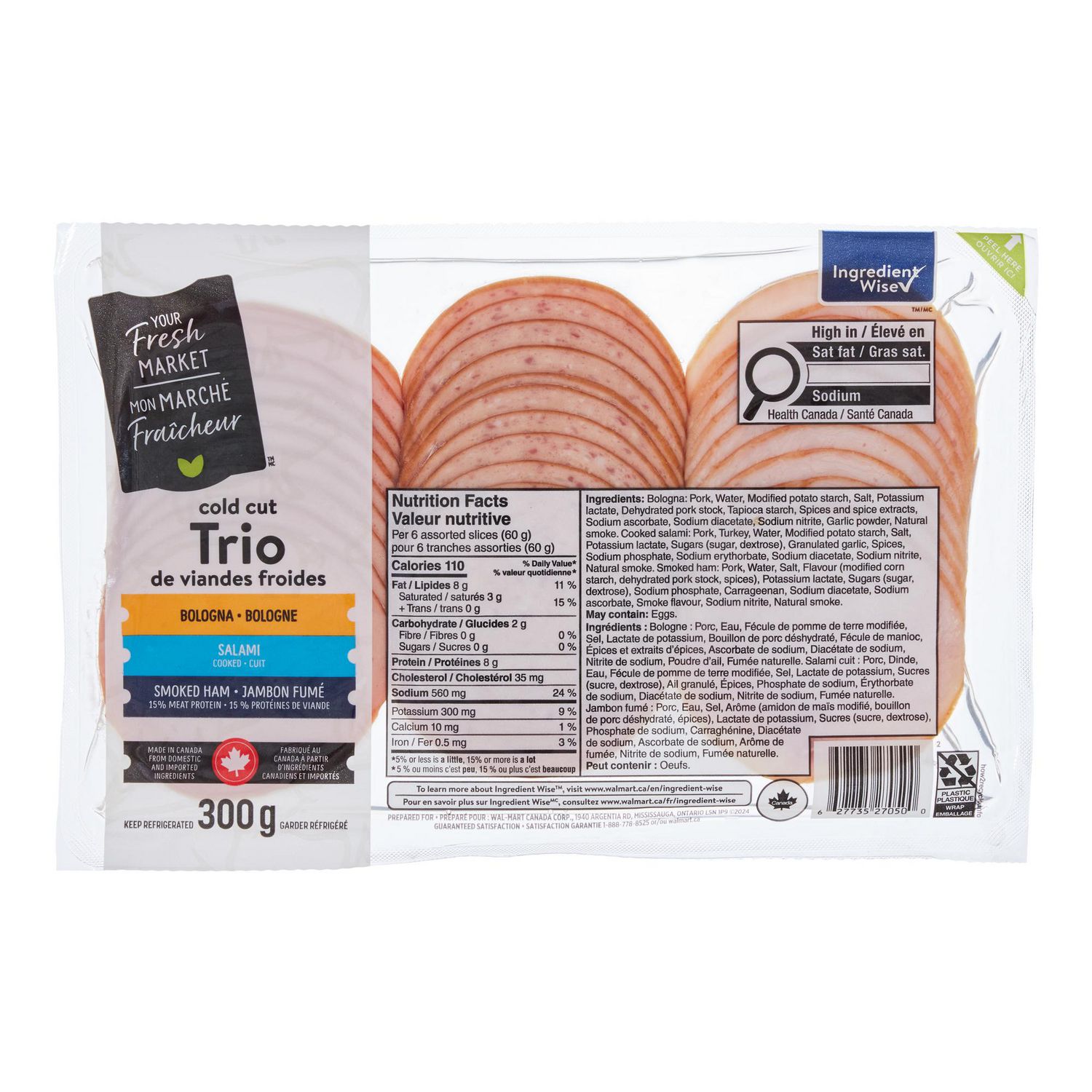Your Fresh Market Cold Cut Trio, 300 g