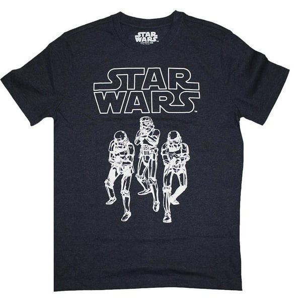 T-shirt Star Wars Homme, Noir, Taille M - 100% Coton, Imprimé Graphique