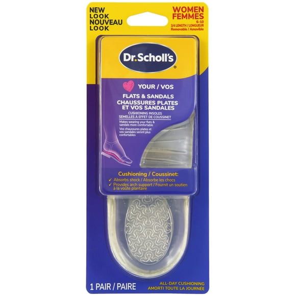 Dr. Scholl's® Love Your Flats & Sandals 3/4 Length Insoles, 1 pair