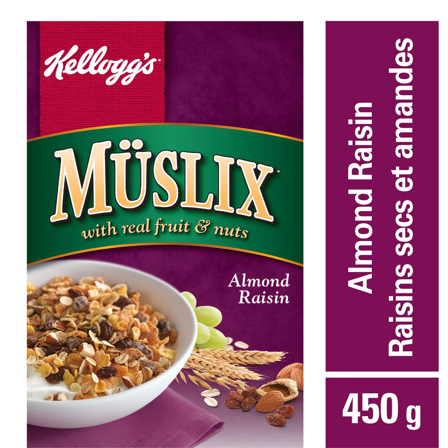 Kellogg's Müslix Almond Raisin Cereal, 450g Walmart Canada