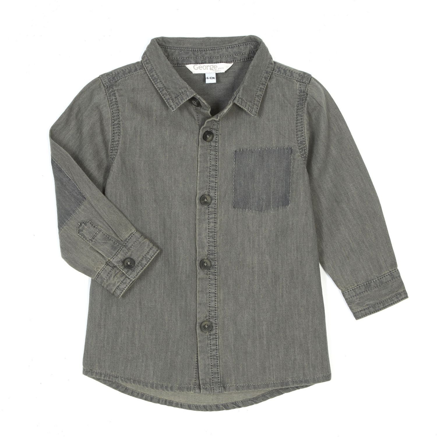 Toddler Boys' Denim Shirt Walmart Canada
