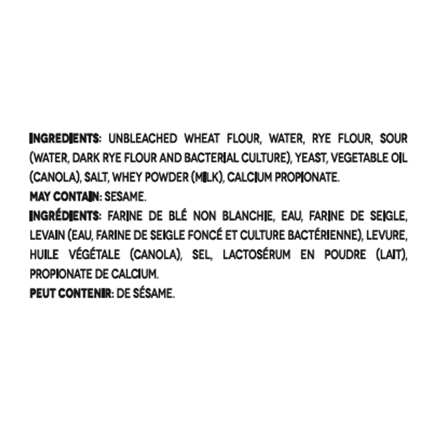 Pain de seigle suédois Rye-Lite Rudolph’s 680 g