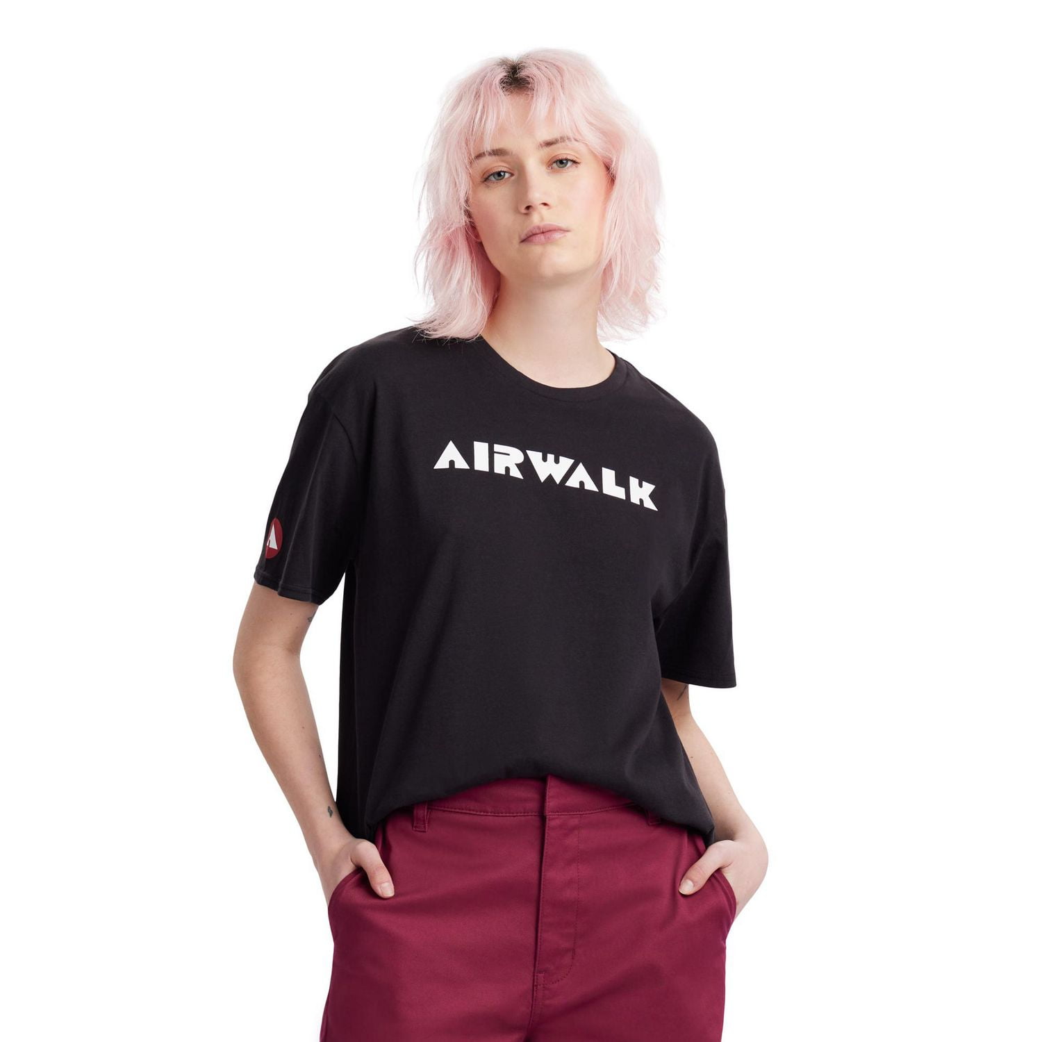 AIRWALK FEMME HAUT M.COURTES A/LOGO