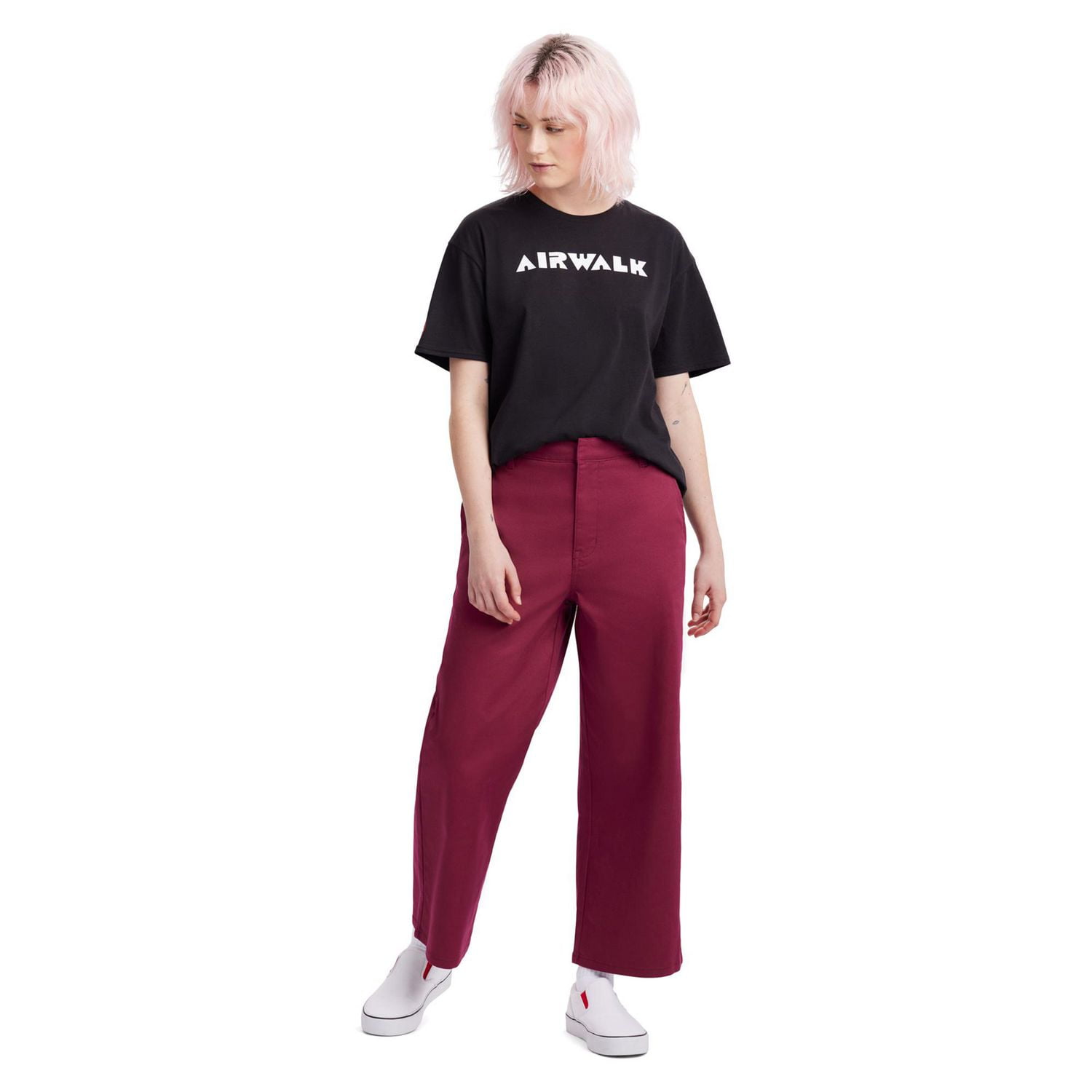 AIRWALK FEMME HAUT M.COURTES A/LOGO