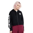 thumbnail image 1 of AIRWALK WOMENS FULL ZIP CROPPED FLEECE, 1 of 7