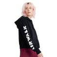 thumbnail image 2 of AIRWALK WOMENS FULL ZIP CROPPED FLEECE, 2 of 7