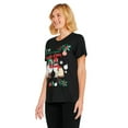 thumbnail image 2 of George Women's Christmas Tee, 2 of 6