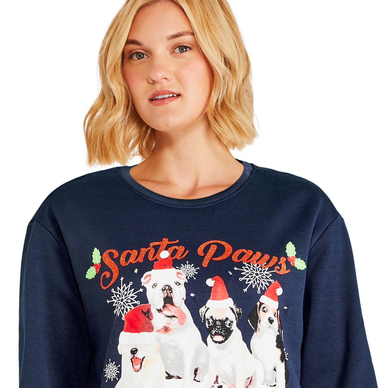 Coton ouaté de Noël lumineux George pour femmes