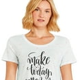 thumbnail image 4 of George Women's Soft Pajama Tee, 4 of 6