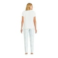 thumbnail image 3 of George Women's Hacci Pajamas 2-Piece Set, 3 of 6