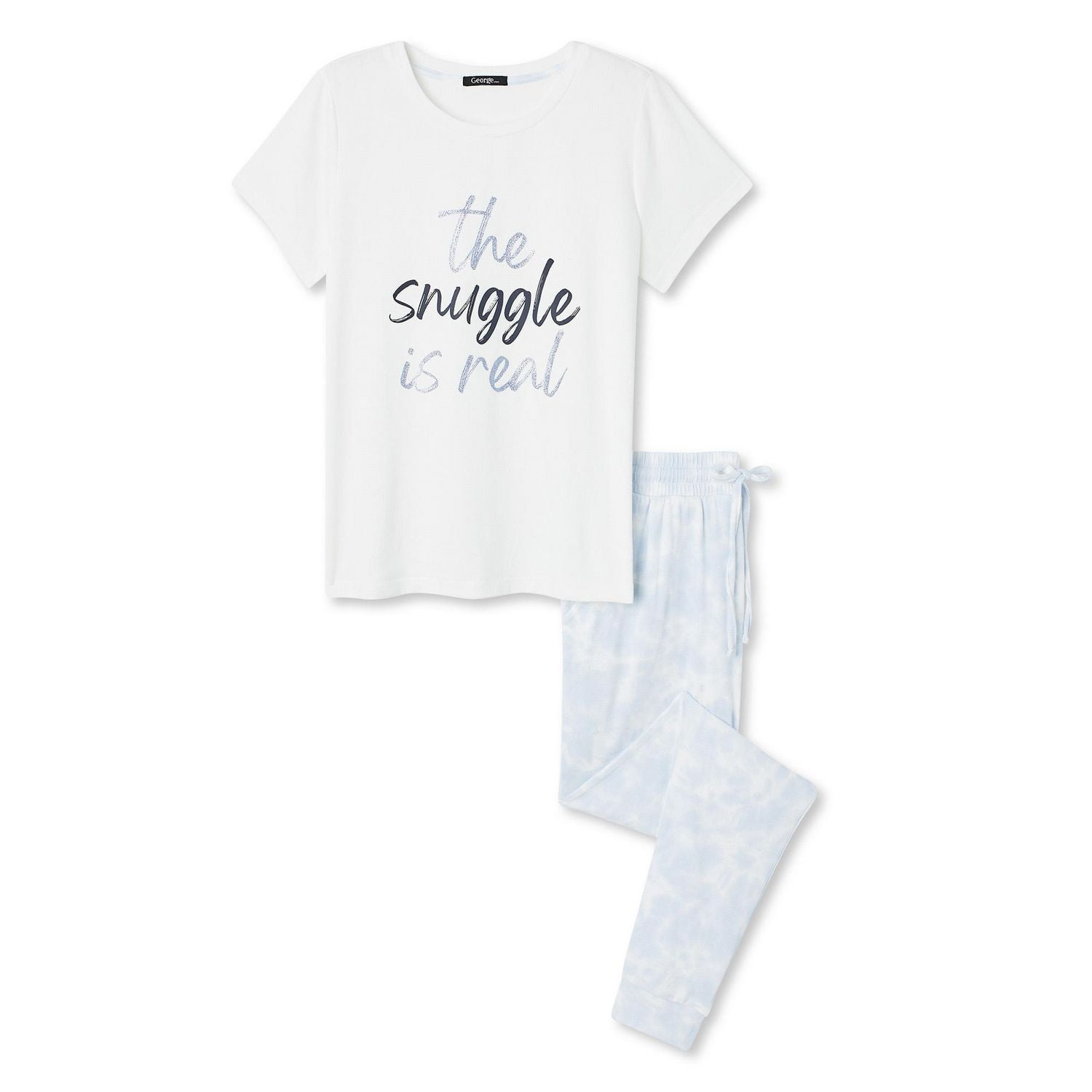 Pyjama 2 pièces en hacci George pour femmes