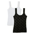 thumbnail image 1 of George Women's Lace Camisole 2-Pack, 1 of 6