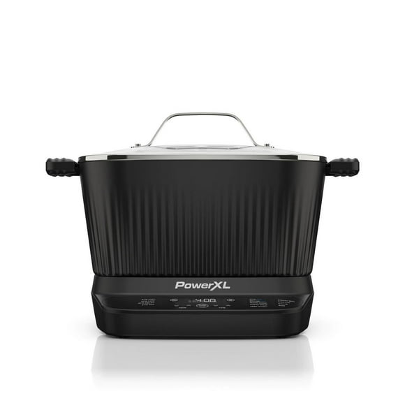 PowerXL 7.5Qt StirMax Multi-Cooker, Auto Paddle Stirs/Shreds/Mixes