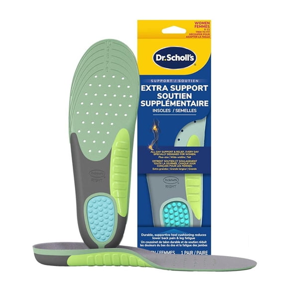 Semelles de soutien orthopédiques robustes Dr Scholl’s, grandes et larges, pour femmes, taille 6-11