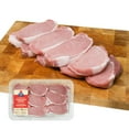thumbnail image 1 of Maple Leaf Fresh Boneless Pork Chops Center and Rib End, Combo Pack 9 Pieces, 1.00 - 1.35 KG, 1 of 5