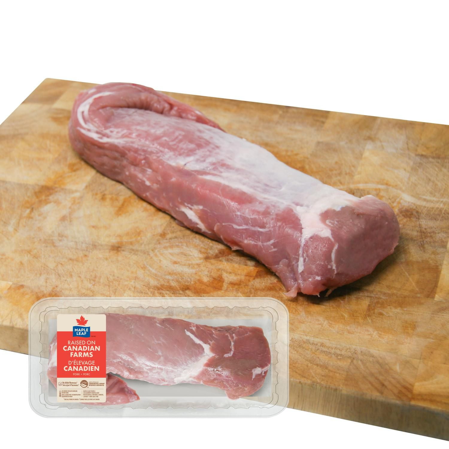 Maple Leaf Fresh Pork Tenderloin, 1 Pork Tenderloin, 0.40 - 0.55 KG