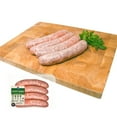 thumbnail image 1 of Maple Leaf Mild Italian Pork Dinner Sausage Raised Without Antibiotics, 4 Pork Sausages, 1 of 5