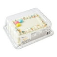 thumbnail image 1 of Charlotte’s 1/8 Vanilla Slab Celebration Cake, 1 of 6