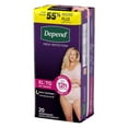 thumbnail image 3 of Depend Night Defense Adult Incontinence Underwear for Women, Overnight, S-XL, Blush, 3 of 5