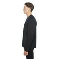 thumbnail image 4 of Dark Black Long-Sleeve Henley, 4 of 6