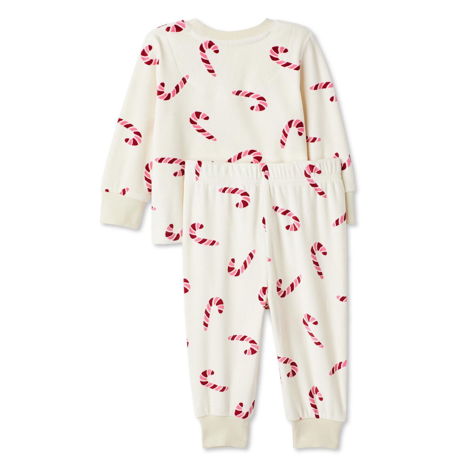 Pyjama 2 pièces en velours George pour bébés filles