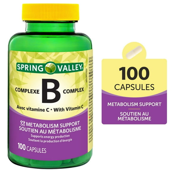 Spring Valley B Complex with Vitamin C.