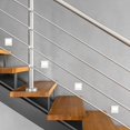 thumbnail image 4 of BAZZ  Matte White Integrated LED Wall Recessed Fixture Kit, 4 of 5