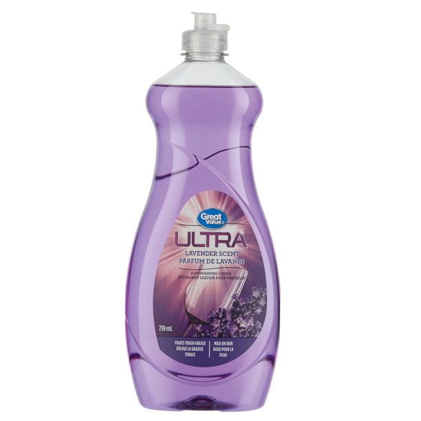Great Value Ultra Lavender Scent Dishwashing Liquid Walmart.ca
