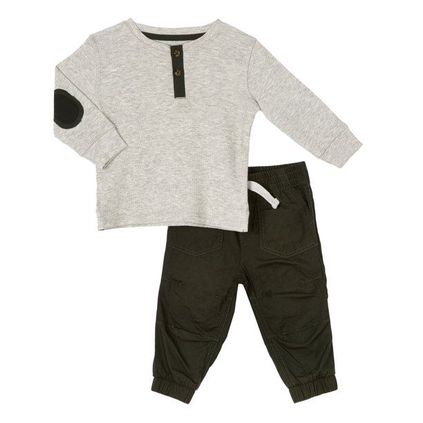 baby Boys’ Henley Tee and Jogger Set Walmart.ca