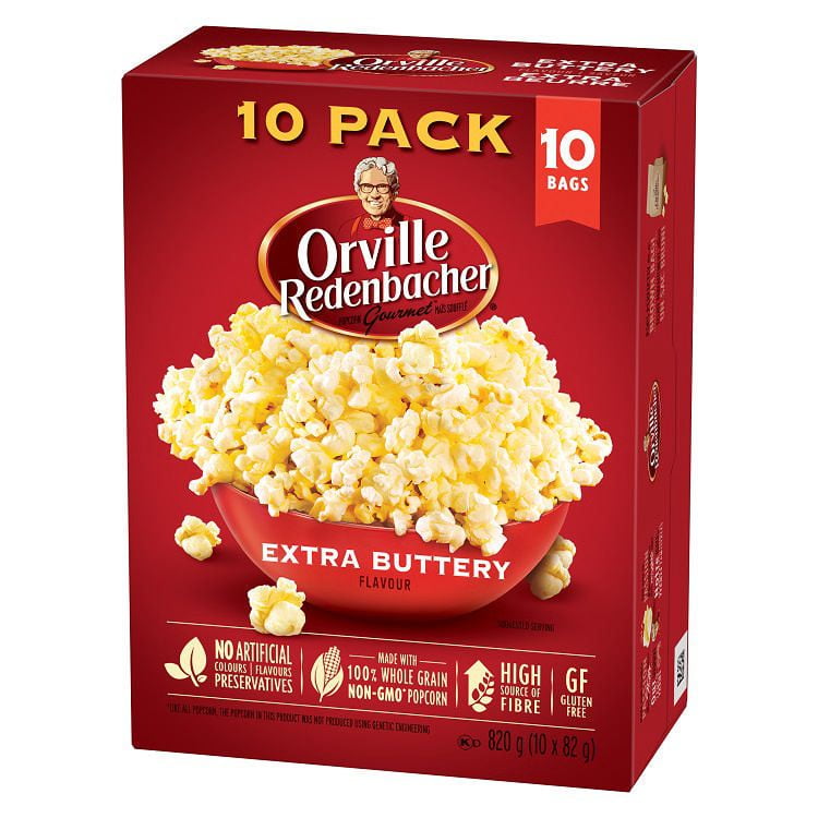 Orville® Microwave Gourmet Popcorn Extra Buttery Flavour Walmart Canada