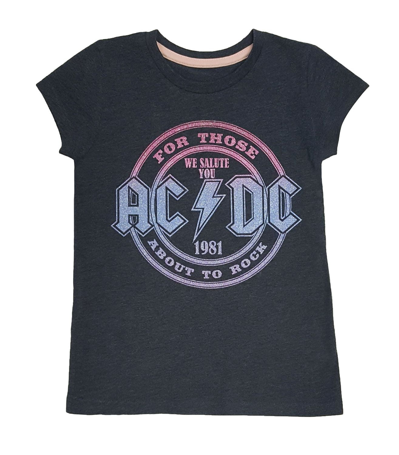 AC/DC Acdc Girls short Sleeve T-Shirt | Walmart Canada