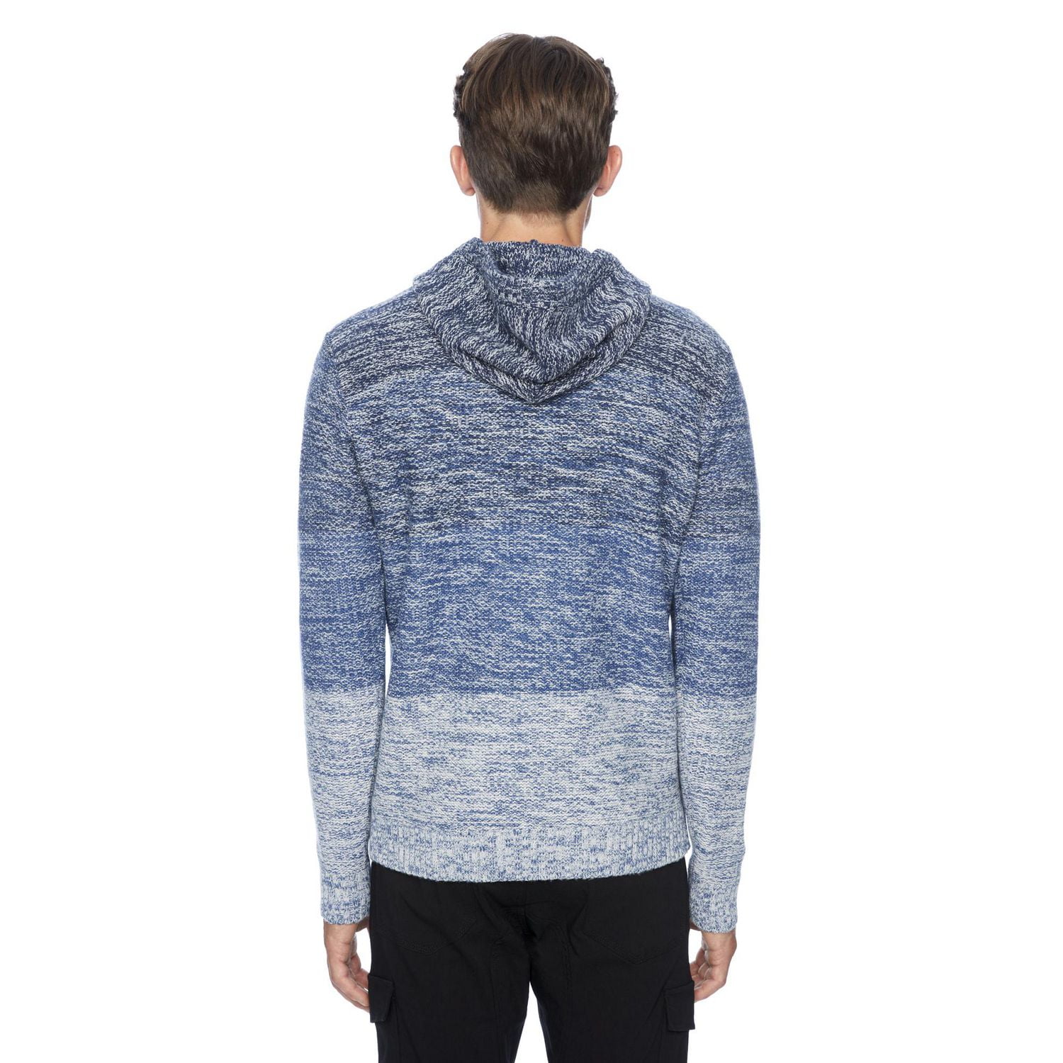 Chandail manches longues à capuchon Dark Black