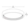 thumbnail image 5 of BAZZ 13 Inch Flush Mount Integrated LED Ceiling Light, 5 of 5