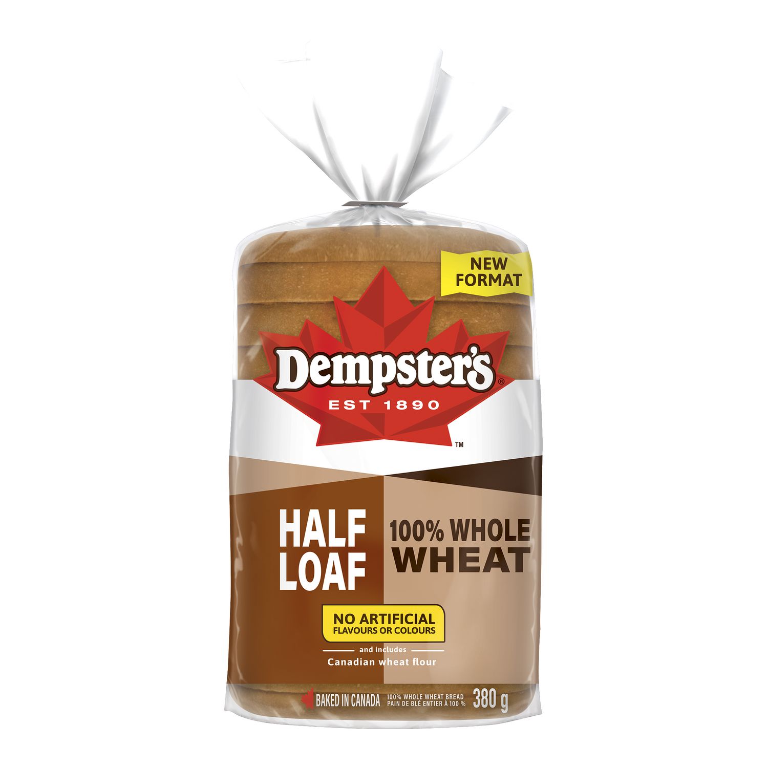 Demi-miche Pain de blé entier à 100 % Dempster's®