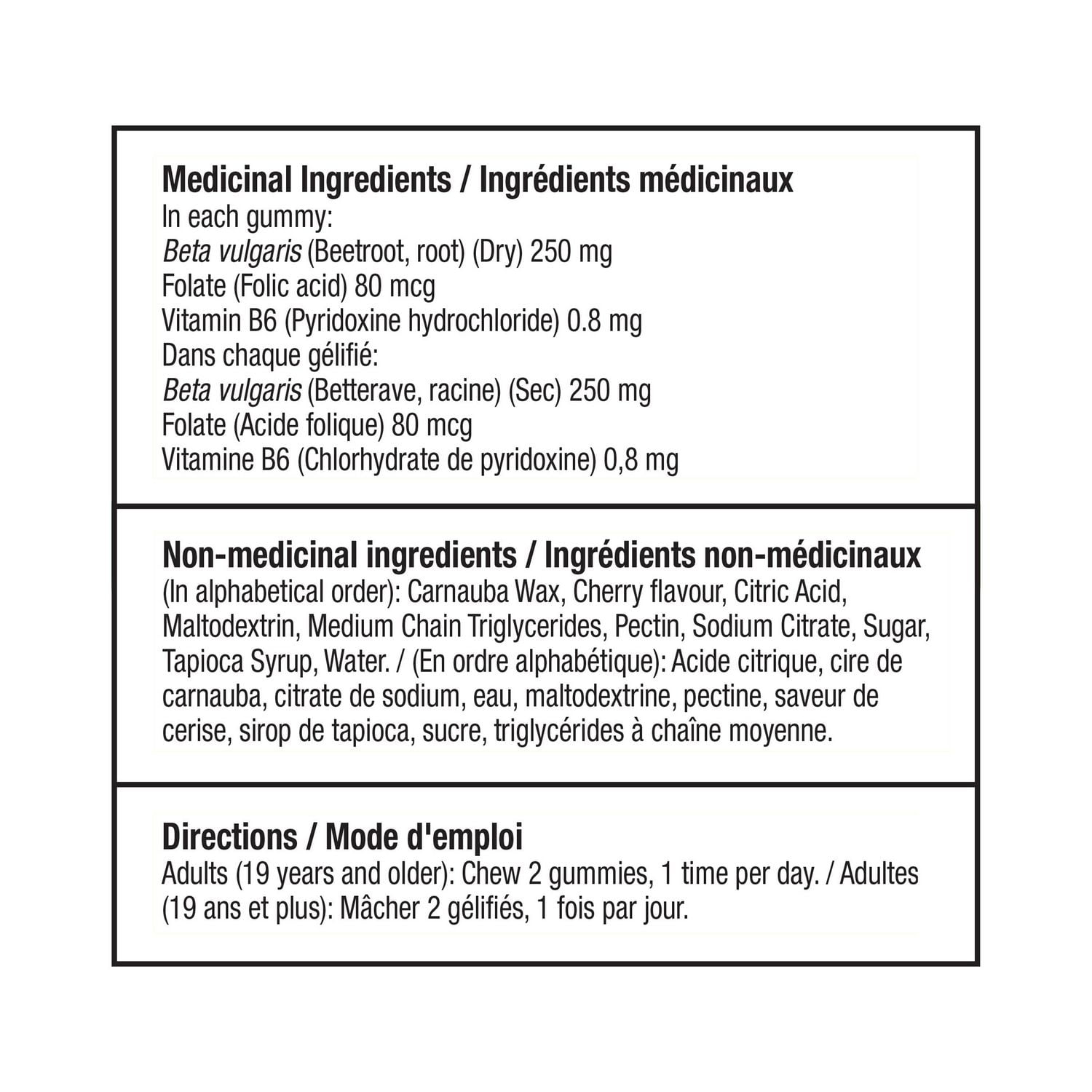 Spring Valley Gélifié de betterave