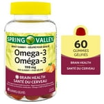 Spring Valley Omega-3 Gommies adultes – Oméga à base d'algues